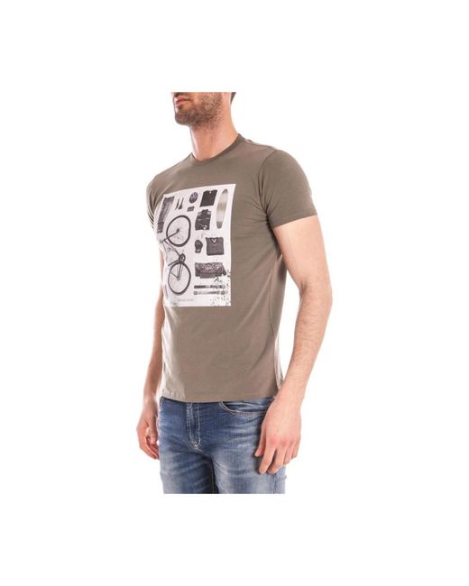 Armani Jeans Gray T-Shirts for men