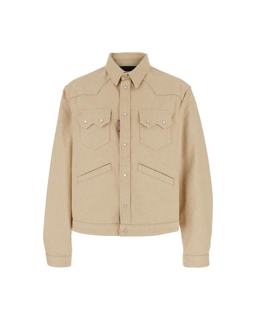 Light Jackets DSquared² de hombre de color Natural