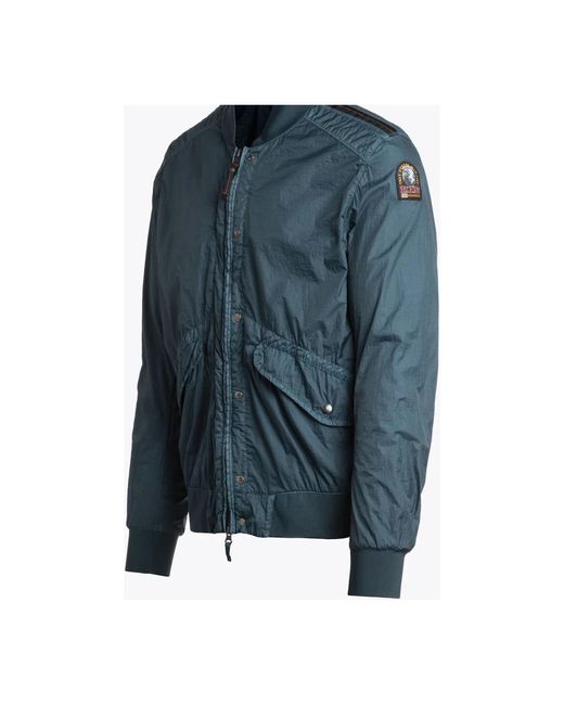 Parajumpers Jassen ,Blauw ,Nylon Novak Bomberjack in het Blue voor heren