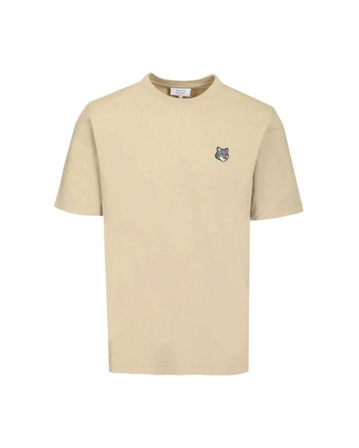Maison Kitsuné Natural T-Shirts for men