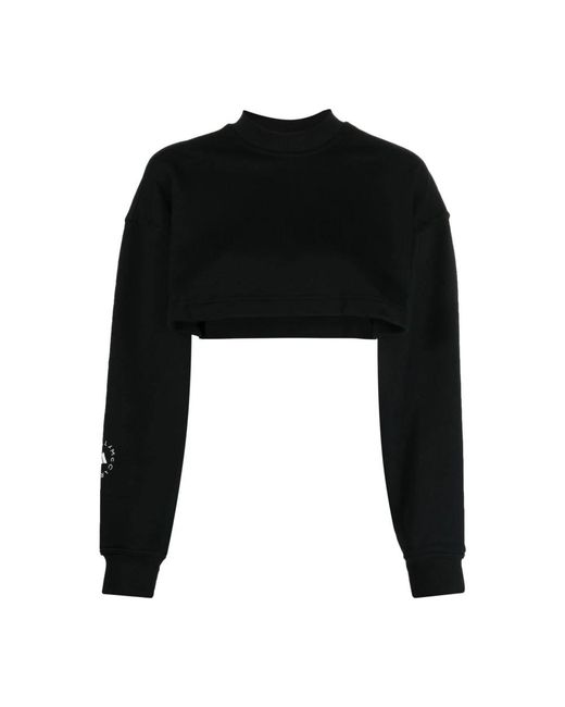 Adidas By Stella McCartney Black Sweatshirts