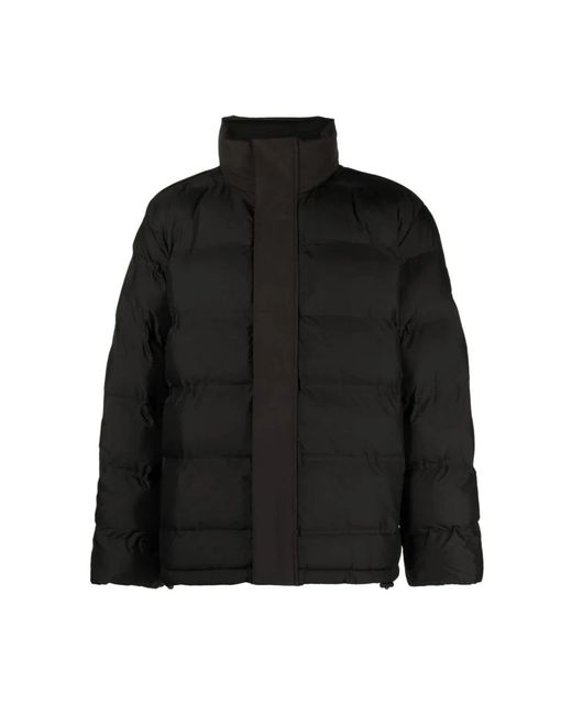 Calvin Klein Jassen ,Zwart ,Polyester Zwarte Gewatteerde Pufferjas in het Black voor heren
