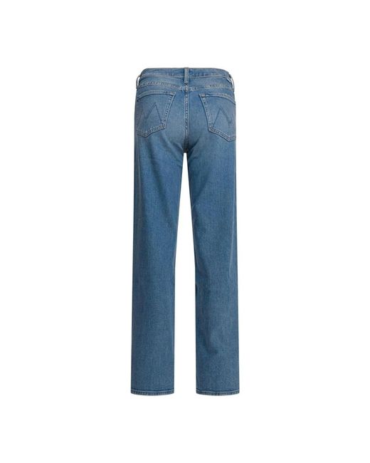 Mother Blue Slim Fit Jeans