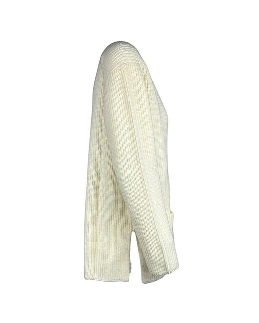 P.A.R.O.S.H. Truien & Vesten ,Parosh Sweaters Cream in het White