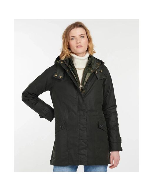 Barbour Black Winter Jackets