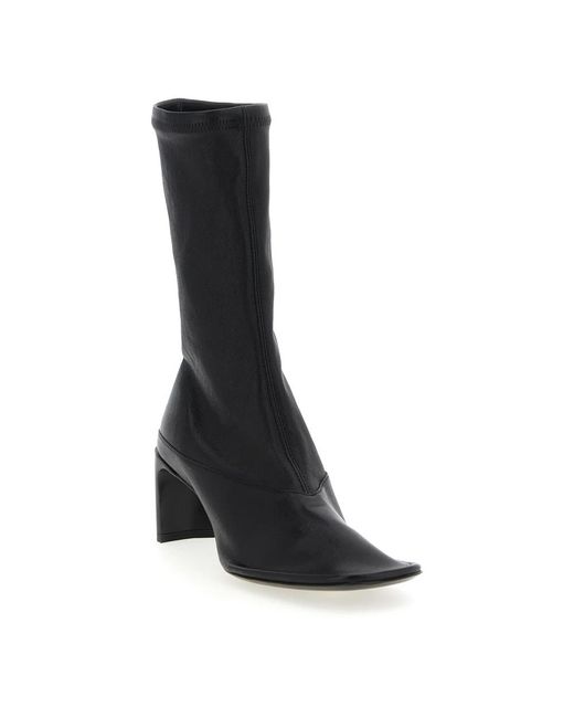 Jil Sander Black Heeled Boots