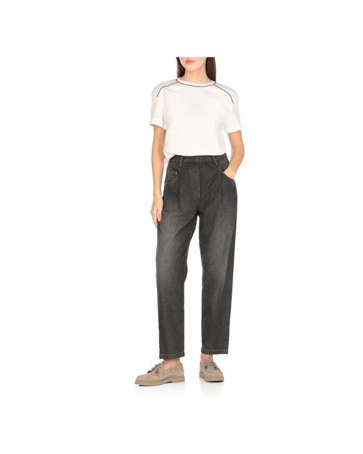 T-Shirts Brunello Cucinelli de color White
