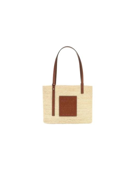 Loewe White Shopping Bags