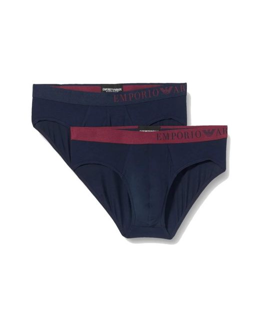 Emporio Armani Bottoms in het Blue voor heren