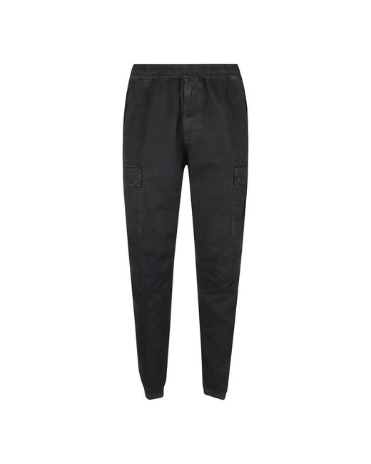 Stone Island Regular Tapered Pant in het Black voor heren