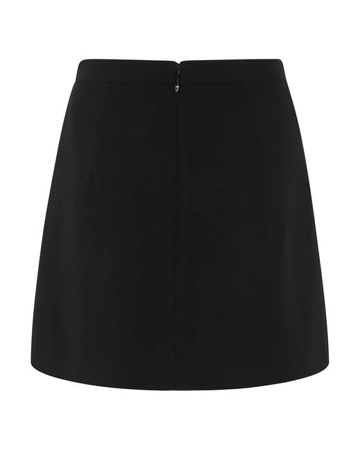 Elisabetta Franchi Black Short Skirts