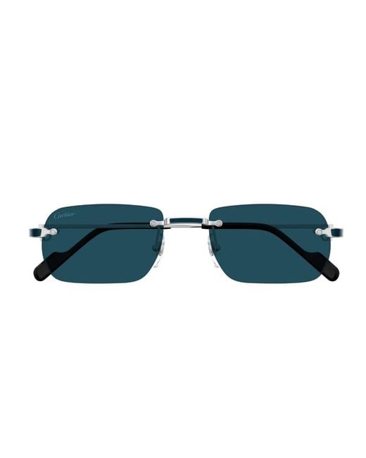 Cartier Blue Sunglasses for men