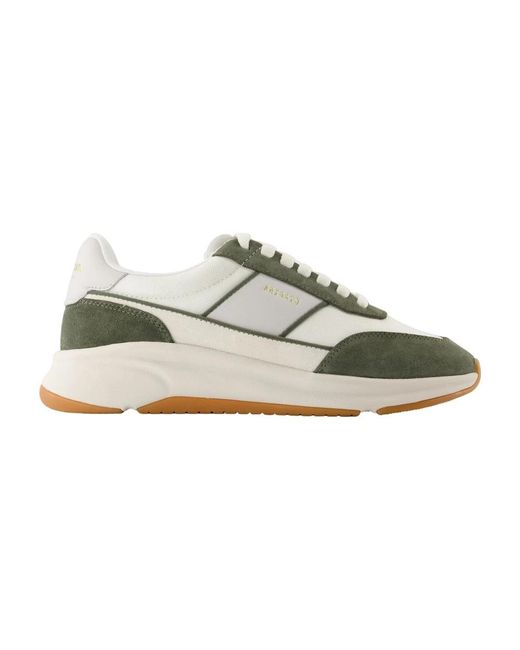 Axel Arigato Neo/Groen Leren Sneakers in het Gray voor heren