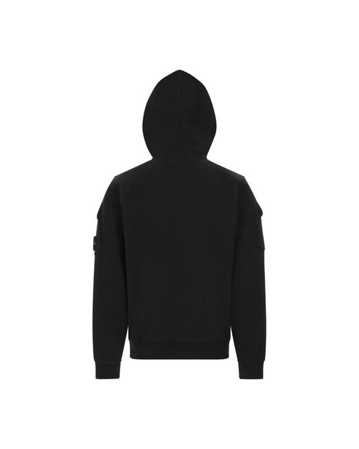 Stone Island Black Zip-Throughs for men