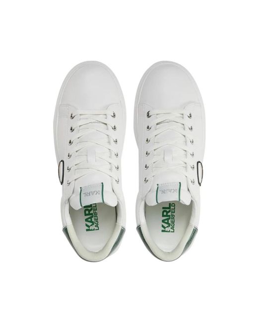 Karl Lagerfeld Weiße sneakers kapri stil in White für Herren