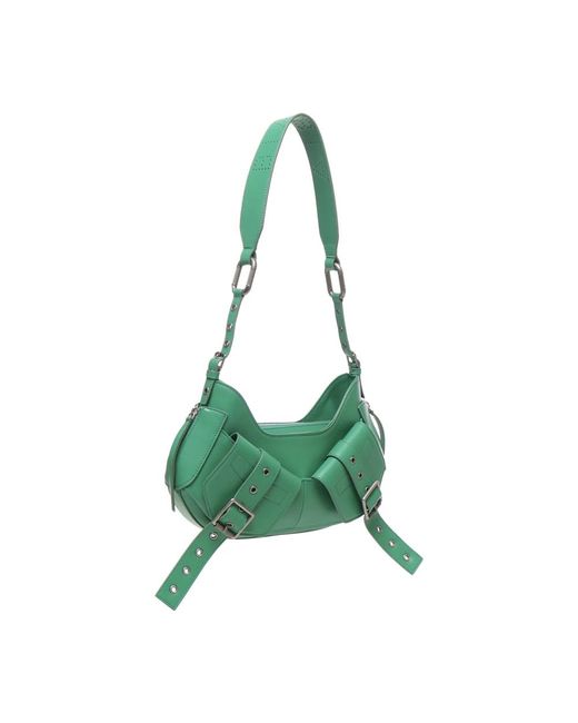 BIASIA Green Shoulder Bags