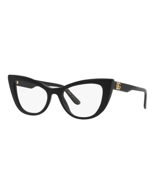 Monturas de gafas de sol negras dg 3354 Dolce & Gabbana de color Black