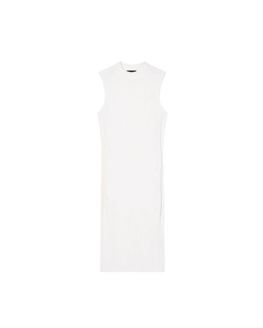 ARMANI EXCHANGE Kleedjes ,Midi Jurk in het White