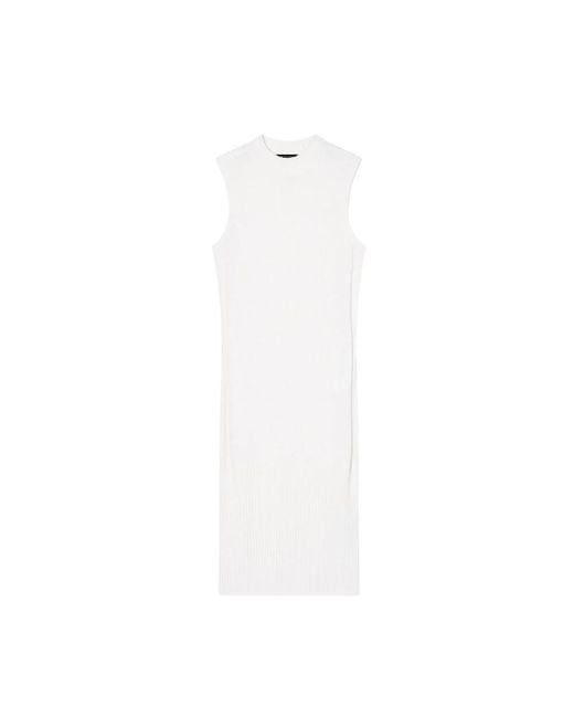 ARMANI EXCHANGE White Midi Dresses