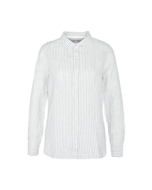 Barbour White Shirts