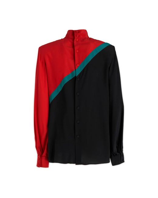 Gucci Overhemden ,Veelkleurig ,Stijlvolle Overhemden Voor Mannen En Vrouwen in het Red