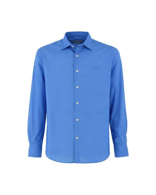 Mc2 Saint Barth Blue Formal Shirts for men