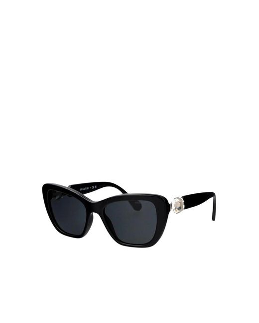 Swarovski Black Sunglasses