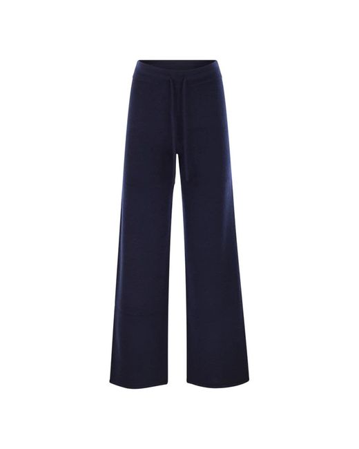 Mc2 Saint Barth Cambon Knit Trouser in het Blue