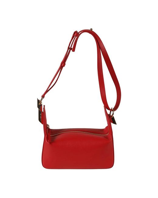 Lanvin Red Shoulder Bags