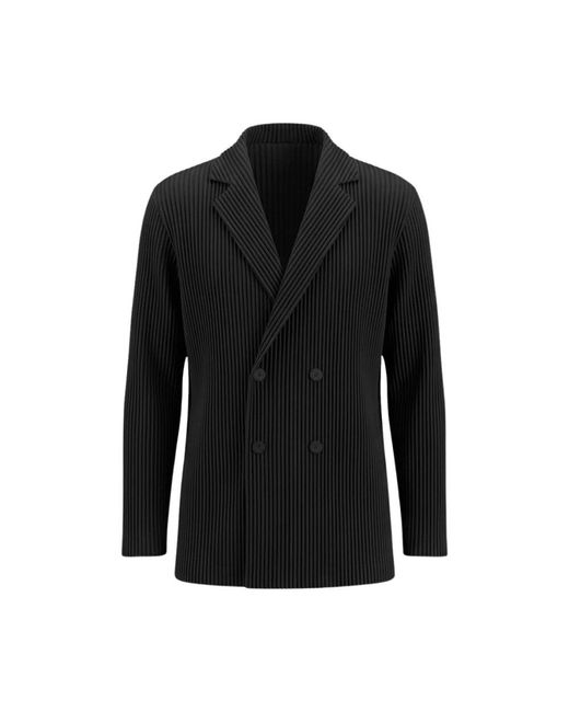 Issey Miyake Black Blazers for men