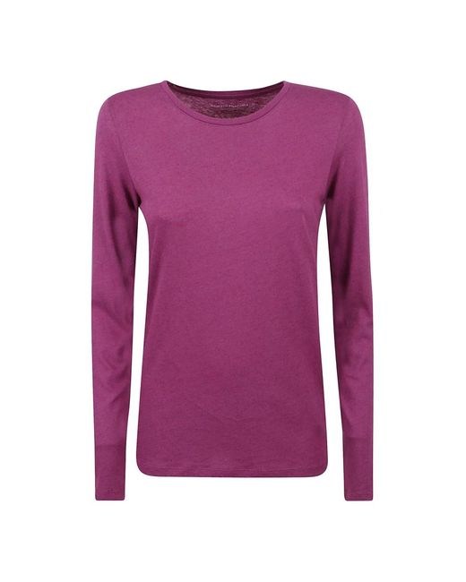 Majestic Filatures Purple Long Sleeve Tops
