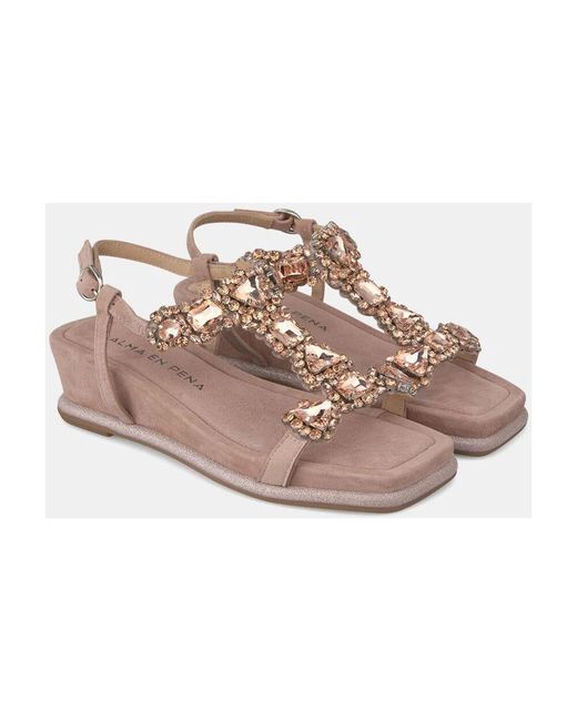 Wedges di Alma En Pena. in Pink