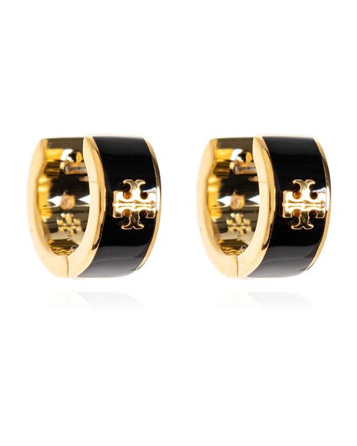 Earrings di Tory Burch in Black