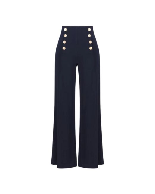 Wide Trousers Joseph Ribkoff de color Blue