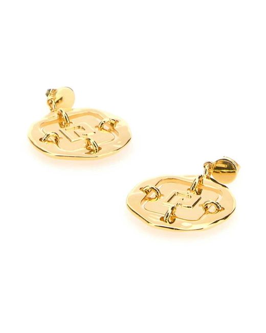Earrings di Rabanne in Metallic