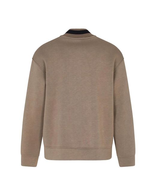 Emporio Armani Zip-Throughs in het Brown voor heren
