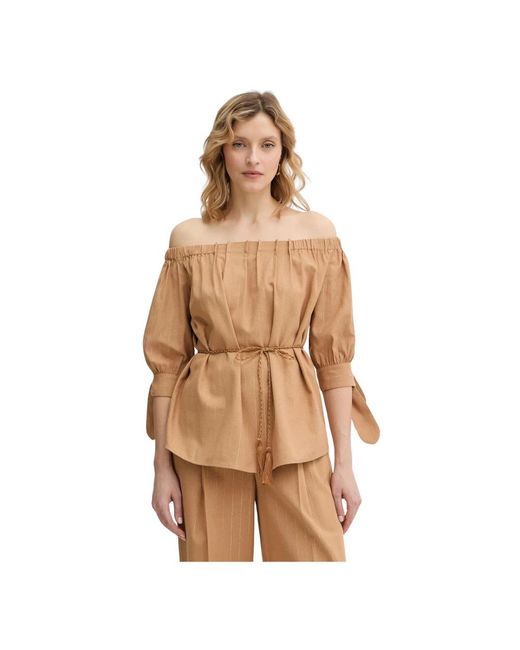 Blouses Twinset de color Brown