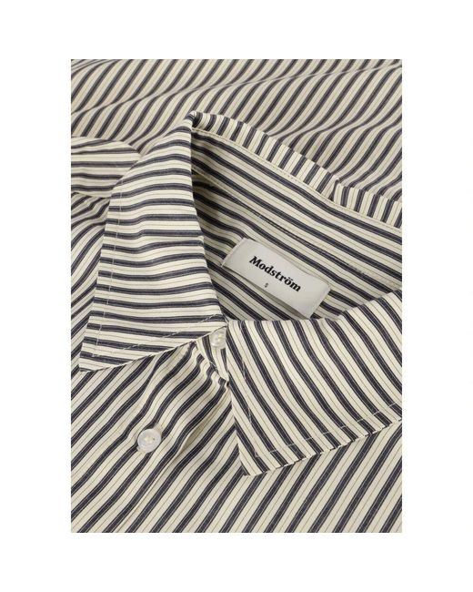 Modström Gray Koramd Ls Hemd