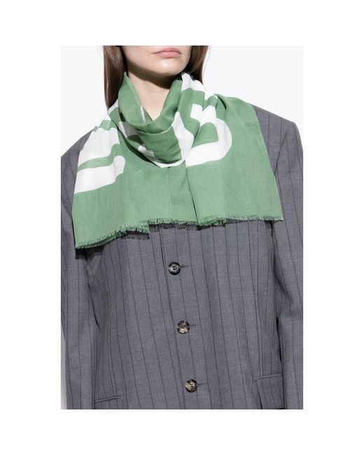 Scarves di Moschino in Green