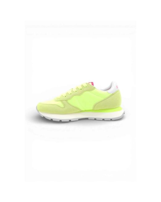 Sun 68 Green Sneakers