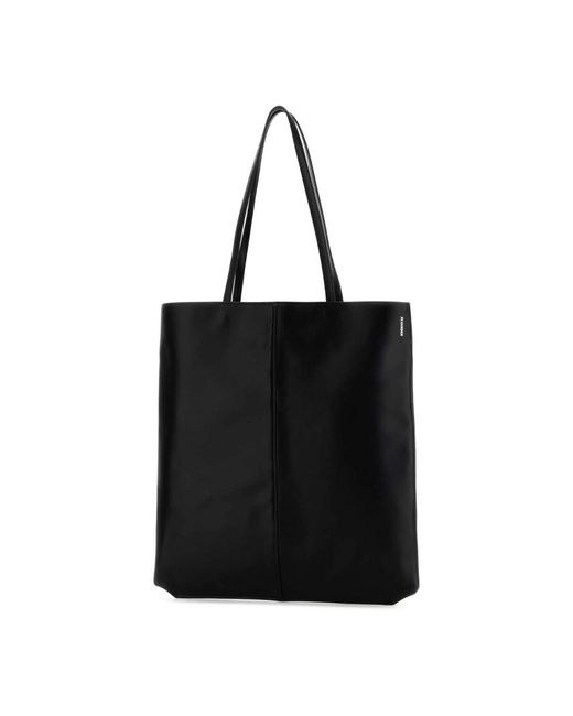 Jil Sander Black Tote Bags