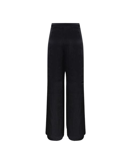 Michael Kors Black Wide Trousers