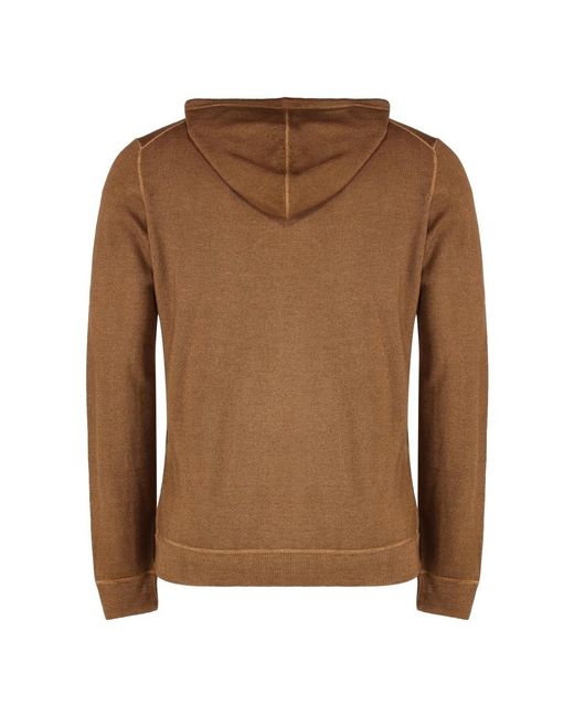 Hoodies Moorer pour homme en coloris Brown