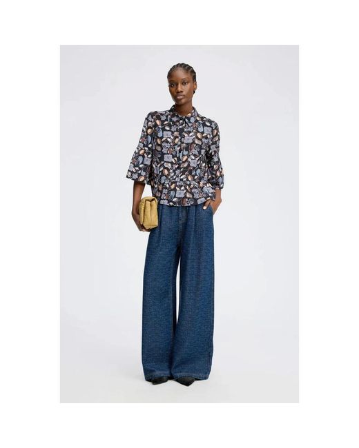 Munthe Blouses in het Blue