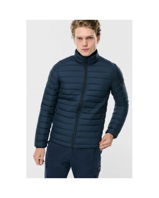 Ecoalf Blue Down Jackets for men