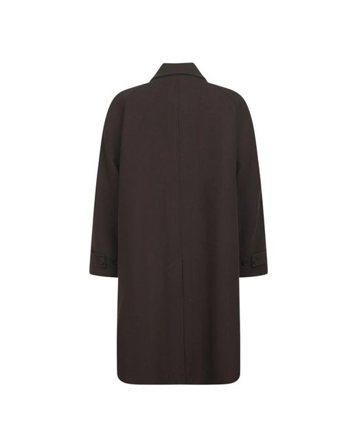 Studio Nicholson Jassen ,Bruin ,Katoen Cabo Coat in het Black voor heren