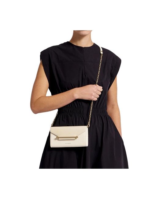 Strathberry Natural Multrees Chain Wallet