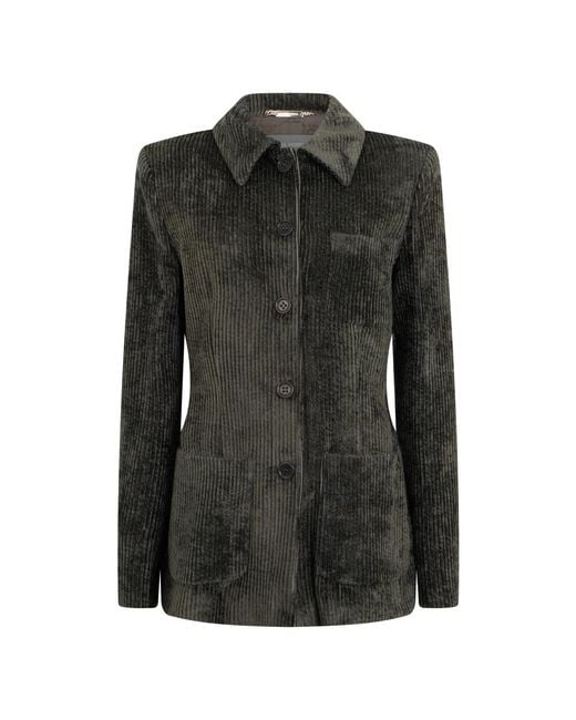 Alberta Ferretti Black Blazers