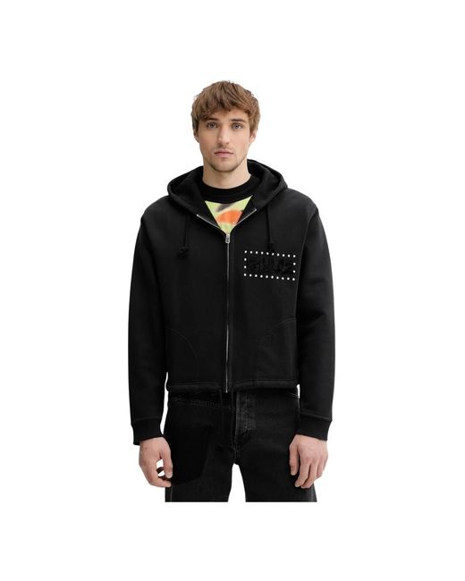 Zip-Throughs di Bluemarble in Black da Uomo