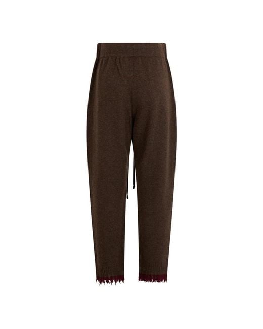Uma Wang Brown Sweatpants